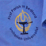 First Parish T-shirt Close-up